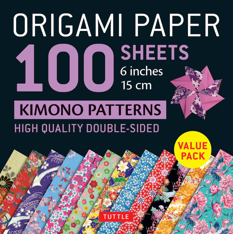 Kimono Patterns 100 Sheets Origami Paper