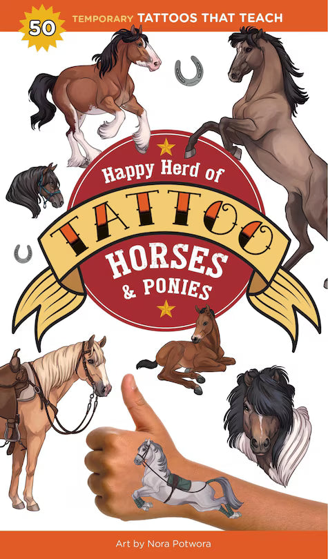 Tattoos That Teach Happy Herd of Horses & Ponies