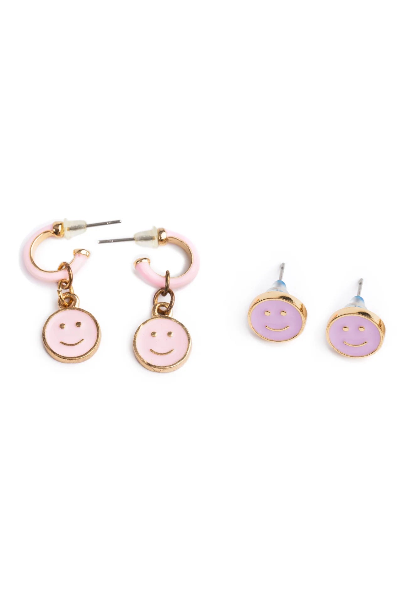 Great Pretenders Boutique Chic All Smiles Earrings 2 Pair