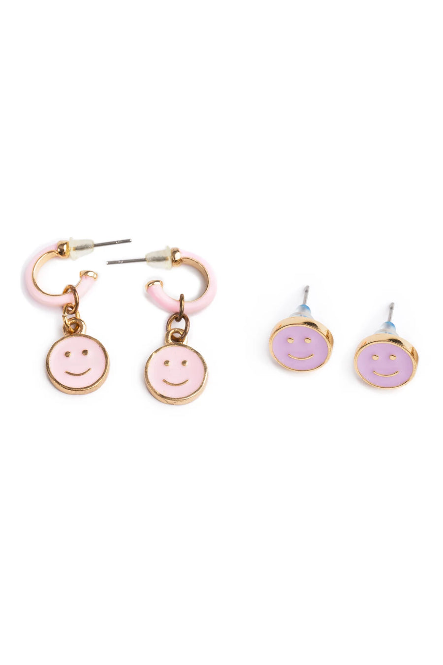Great Pretenders Boutique Chic All Smiles Earrings 2 Pair