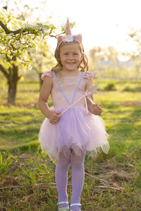 Great Pretenders Shimmer Unicorn Dress & Headband 3-4YR