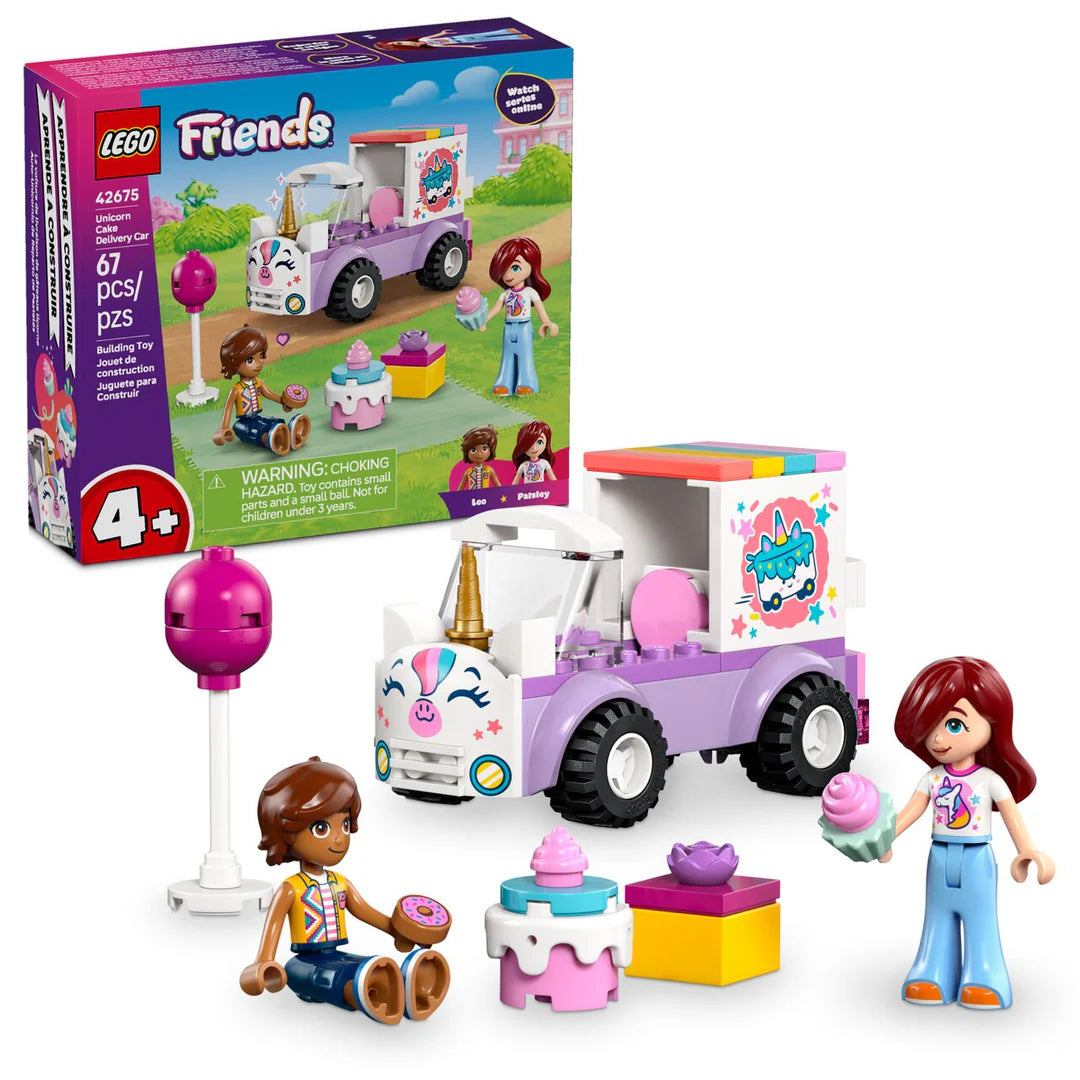 Lego Friends Unicorn Cake Delivery Car 42675