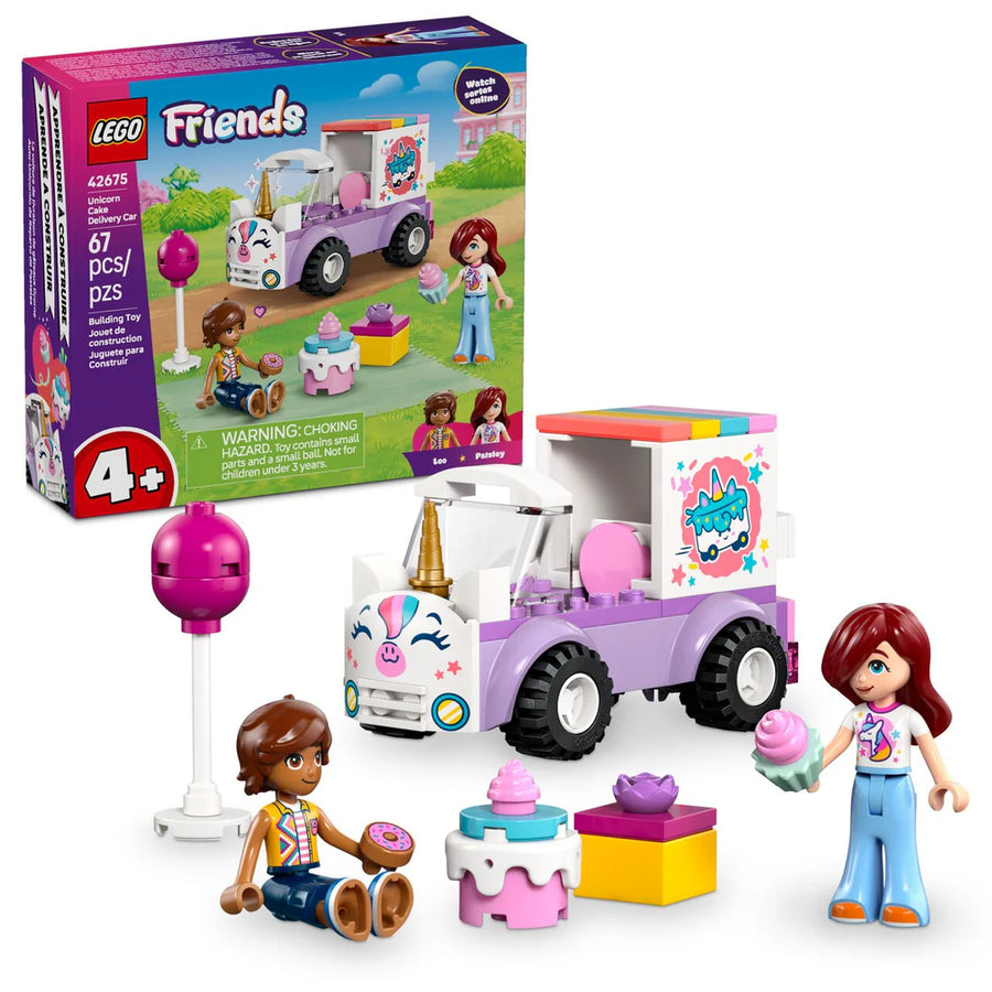 Lego Friends Unicorn Cake Delivery Car 42675