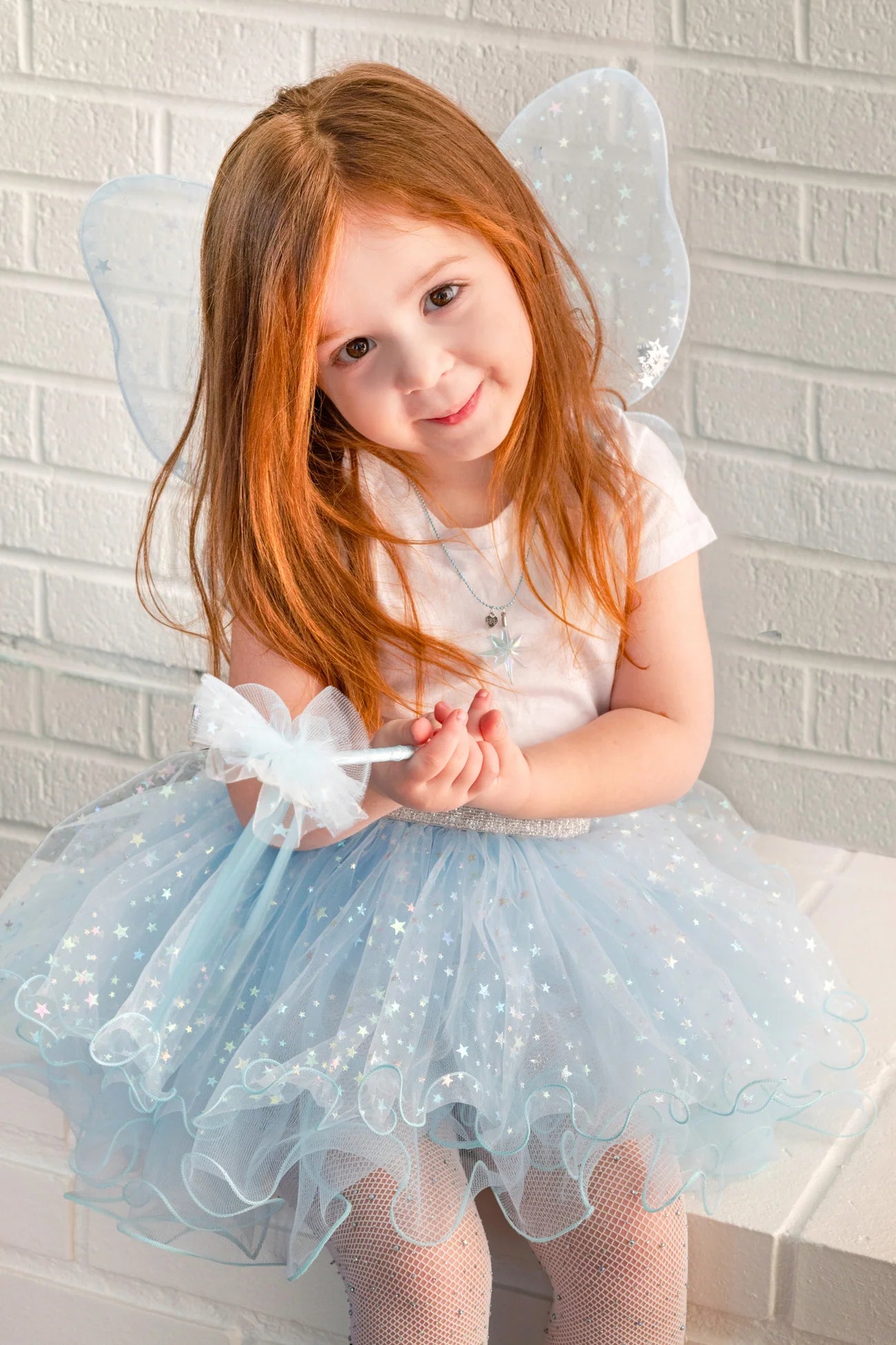 Great Pretenders Iridescent Celestial Tutu, Wand & Wing Set 4-6YRS