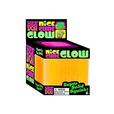 Nee Doh Glow Nice Cube