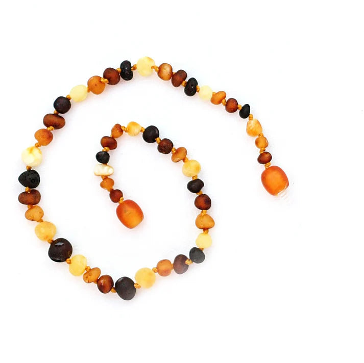 Healing Amber 🍁Raw Multi Circle Teething Necklace