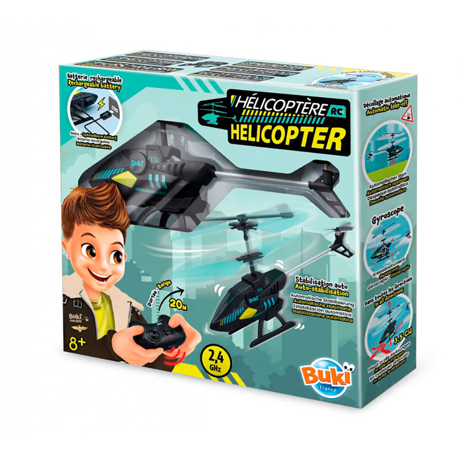 Buki Radio Controlled Helicopter with Auto-Stabilisation