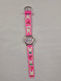 Pink Bunny Children's Watch
