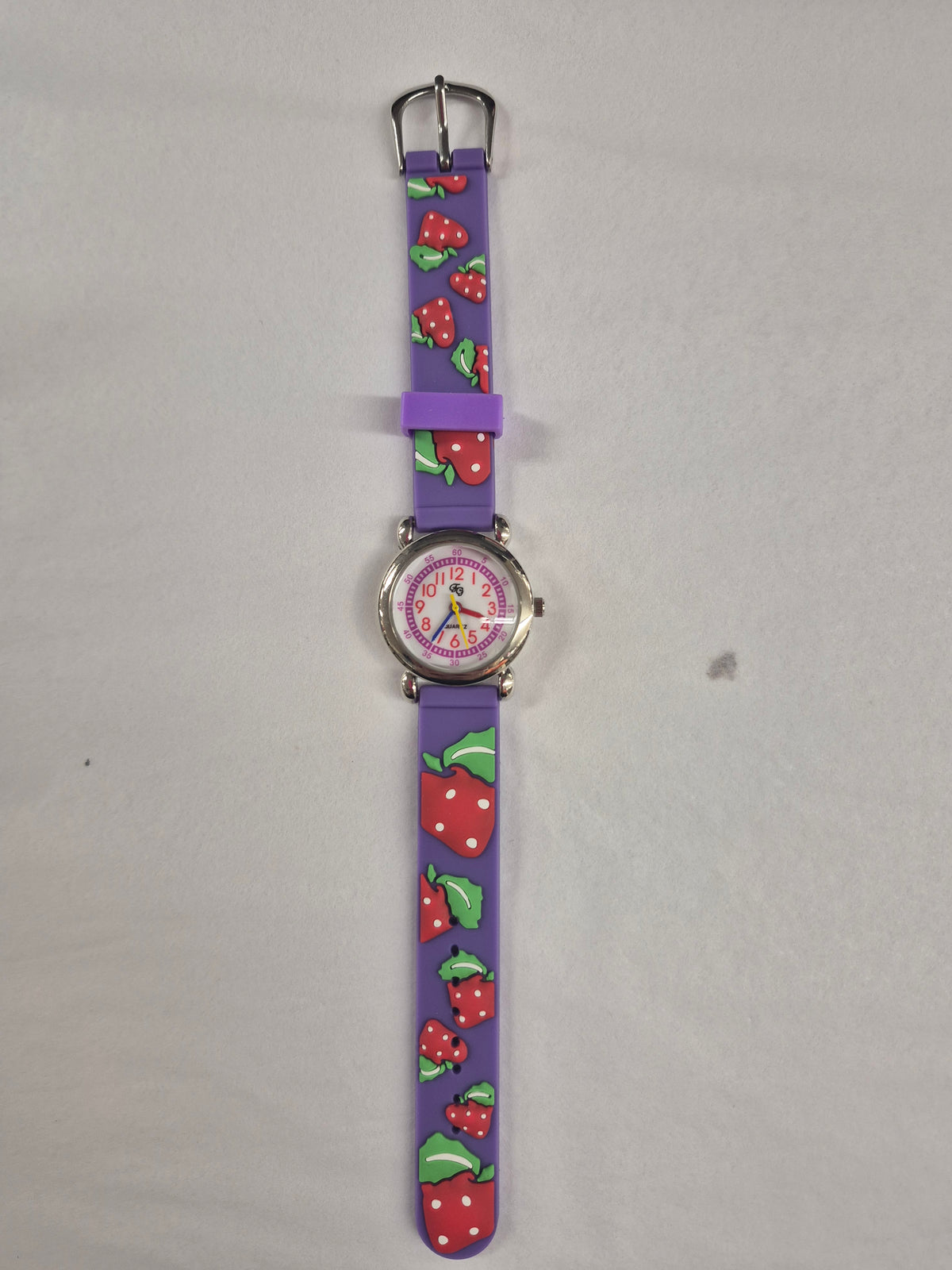 Purple Strawberry Children's Watch