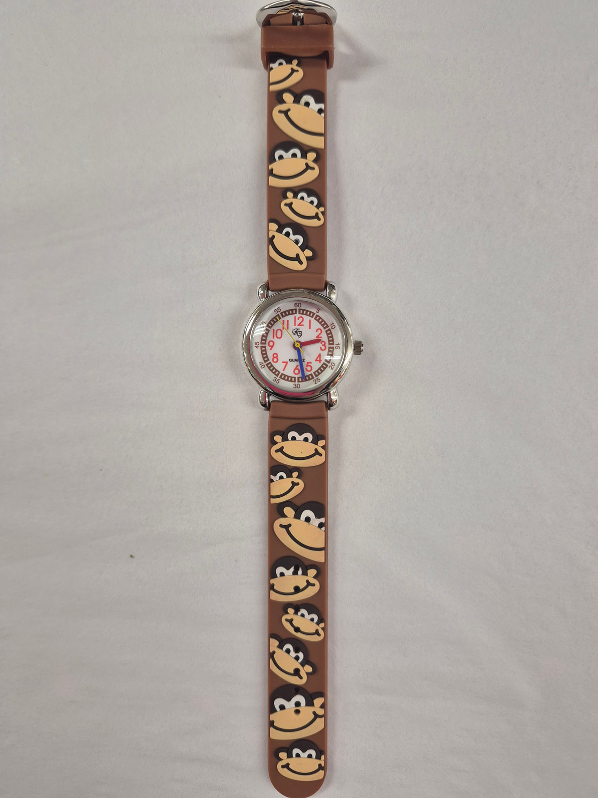 Brown Monkey Children's Watch