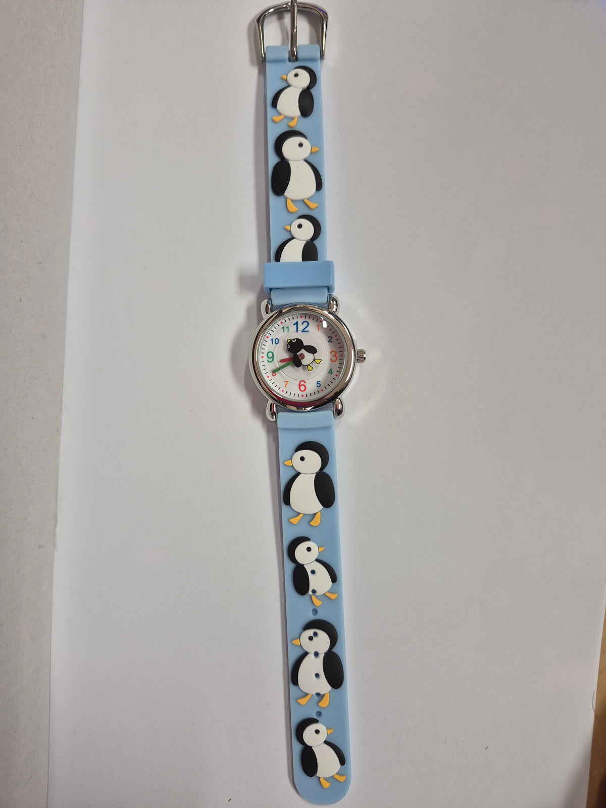 Blue Penguin Children's Watch
