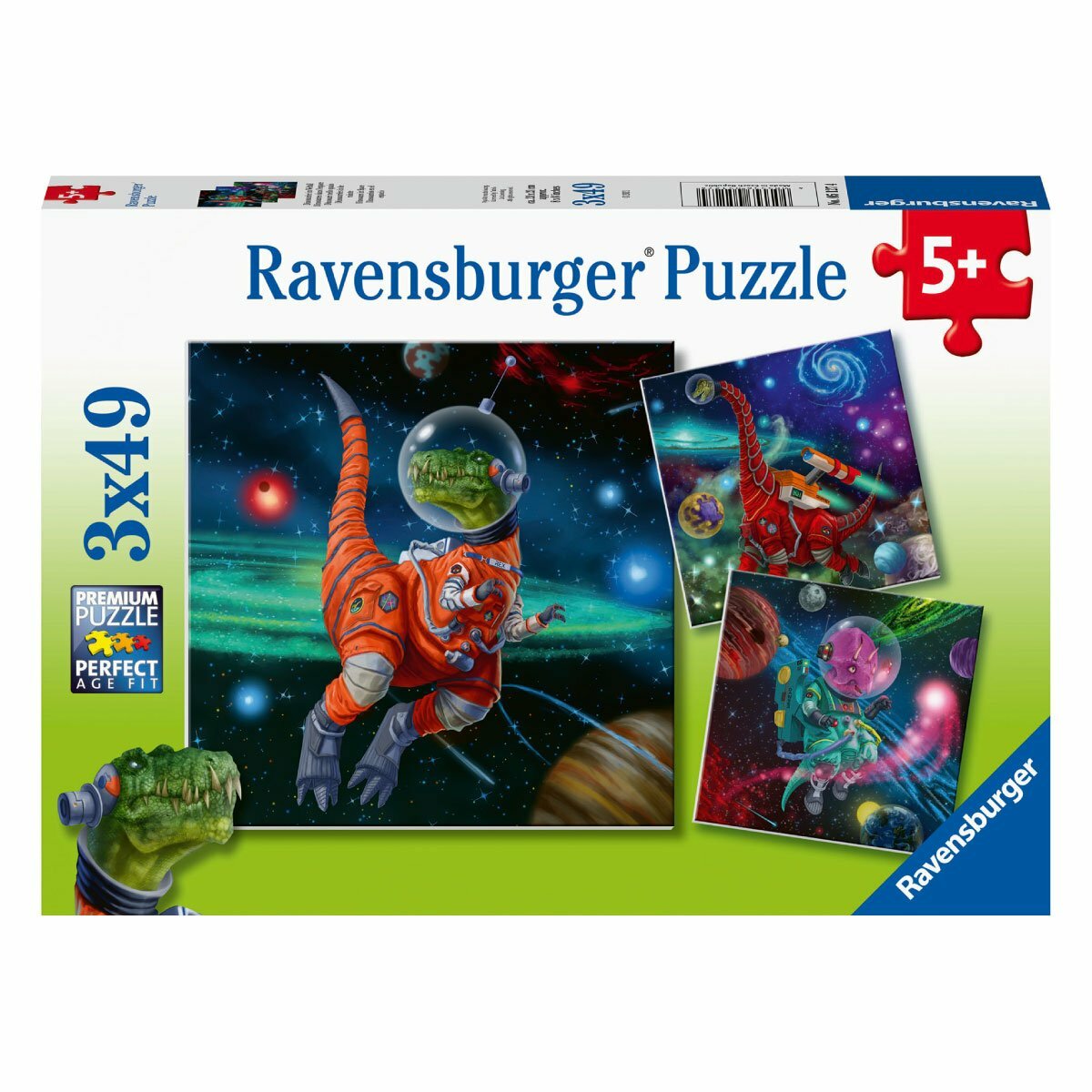 Ravensburger Dinosaurs in Space 3 x 49pc