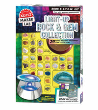 Klutz Maker Lab Light-Up Rock & Gem Collection