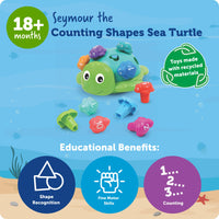 Learning Resources Seymour The Counting Shapes Sea Turtle
