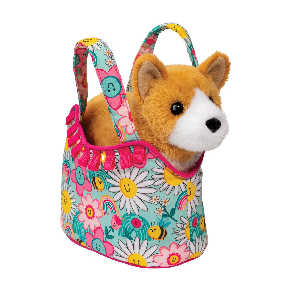 Douglas Toys Sunny Smiles Sak With Corgi