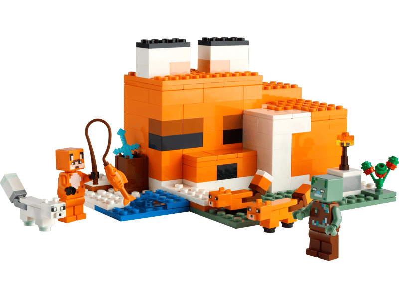 Lego Minecraft The Fox Lodge 21178