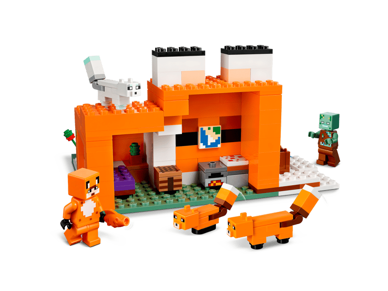 Lego Minecraft The Fox Lodge 21178