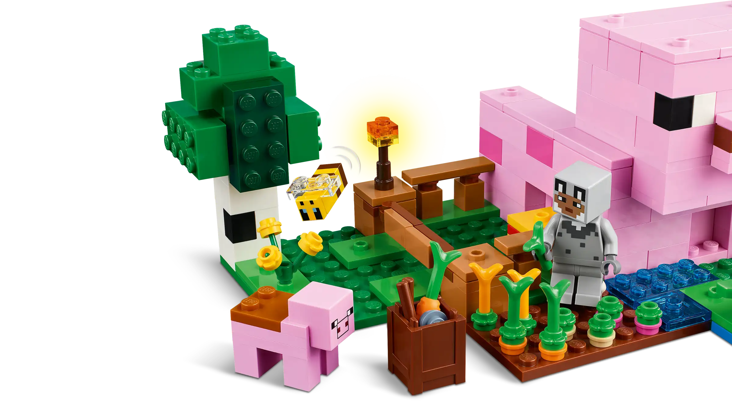 Lego Minecraft The Baby Pig House 21268