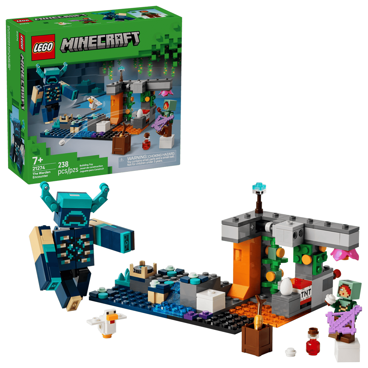 LEGO Minecraft The Warden Encounter 21274