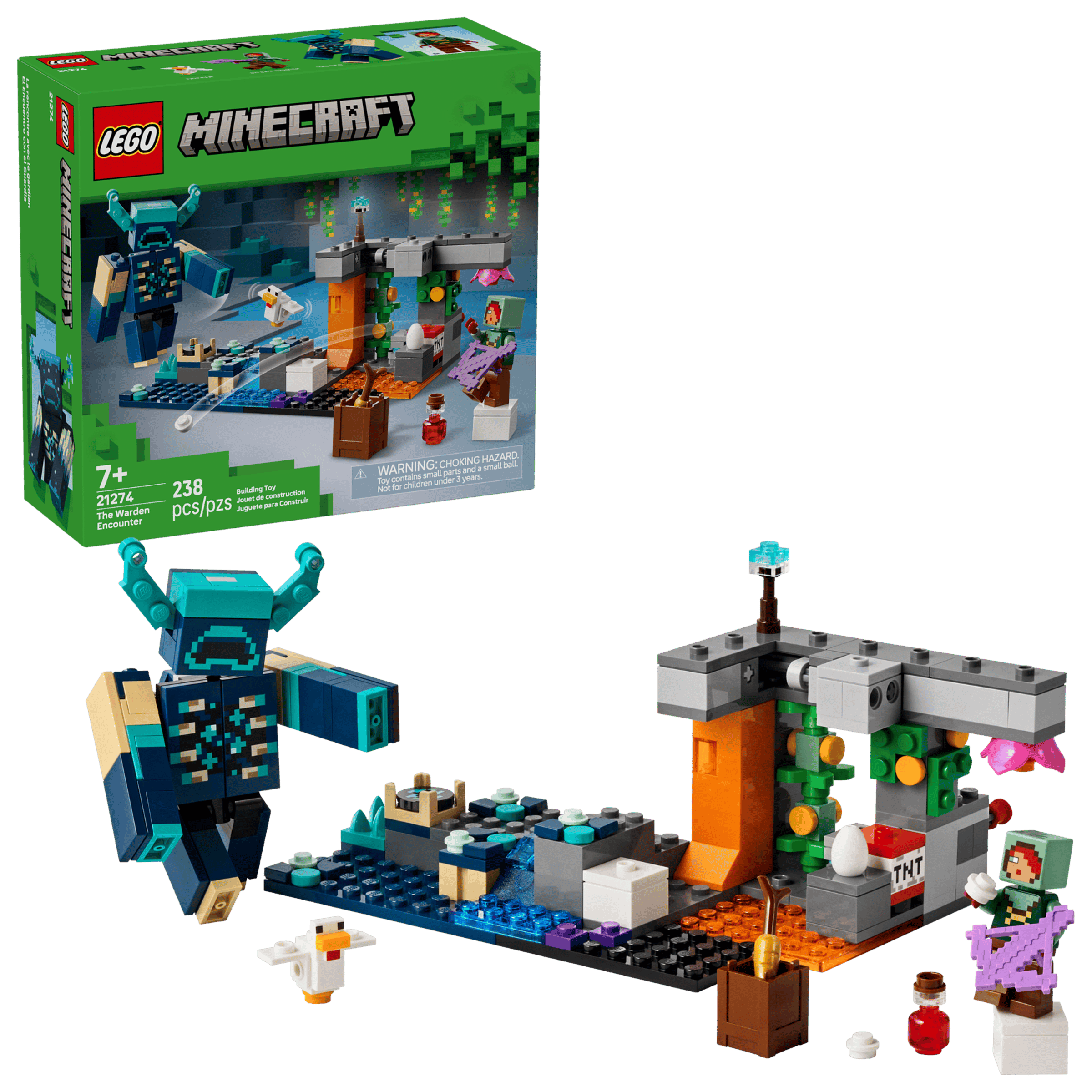 LEGO Minecraft The Warden Encounter 21274