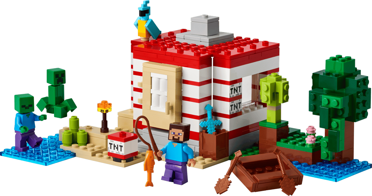 Lego Minecraft The TNT Jungle House 21275