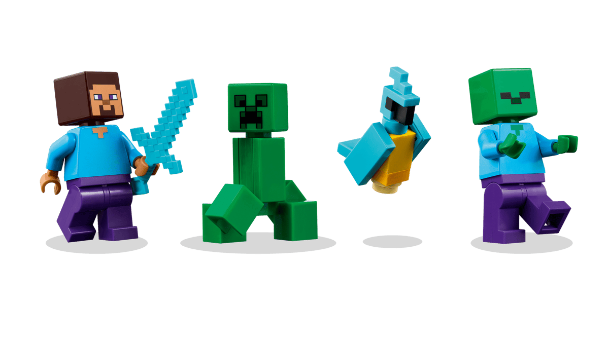 Lego Minecraft The TNT Jungle House 21275