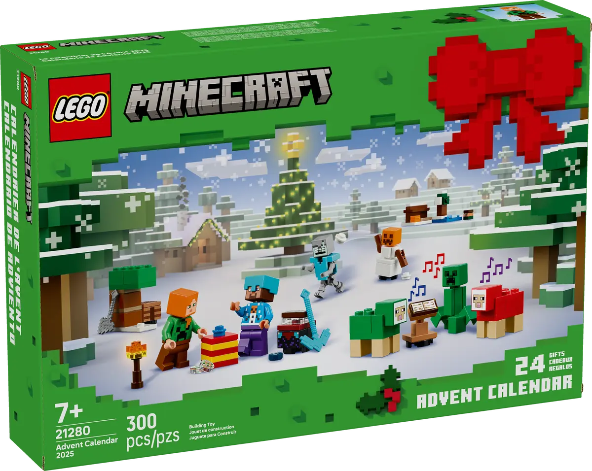 Lego Minecraft Minecraft Advent Calendar 2025