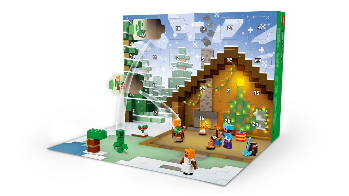 Lego Minecraft Minecraft Advent Calendar 2025