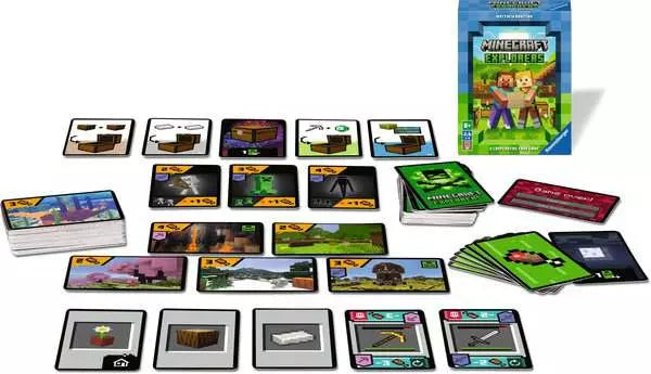 Ravensburger Minecraft Explorers Card Game