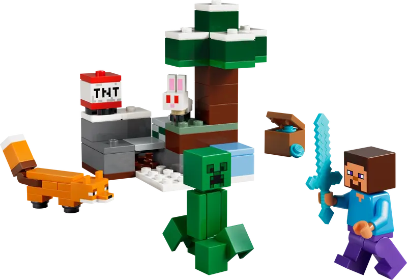 LEGO Minecraft Steve's Taiga Adventure