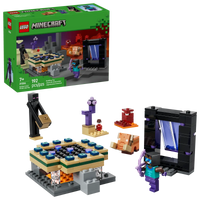 Lego Minecraft Nether & End Portal Journey 21584