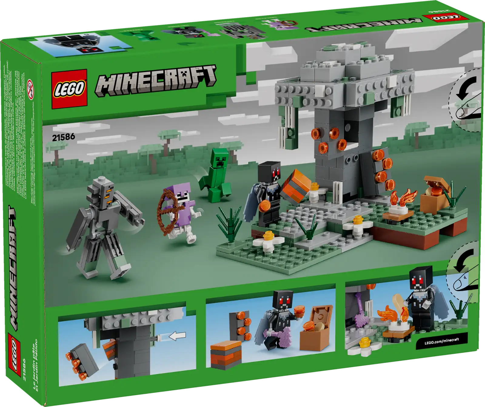 Lego Minecraft The Pale Garden 21586