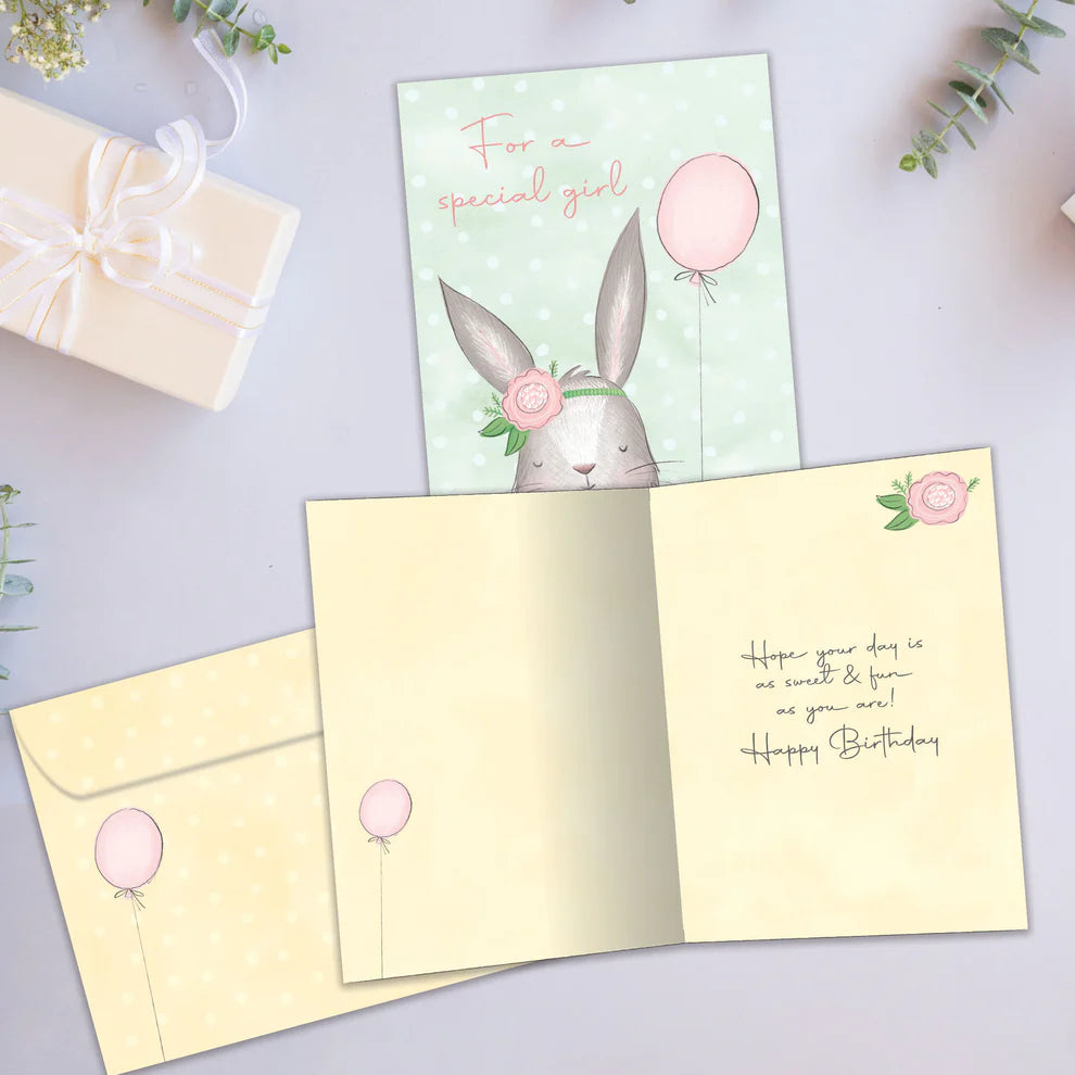 Tree Free Greetings For a Special Girl Birthday Card