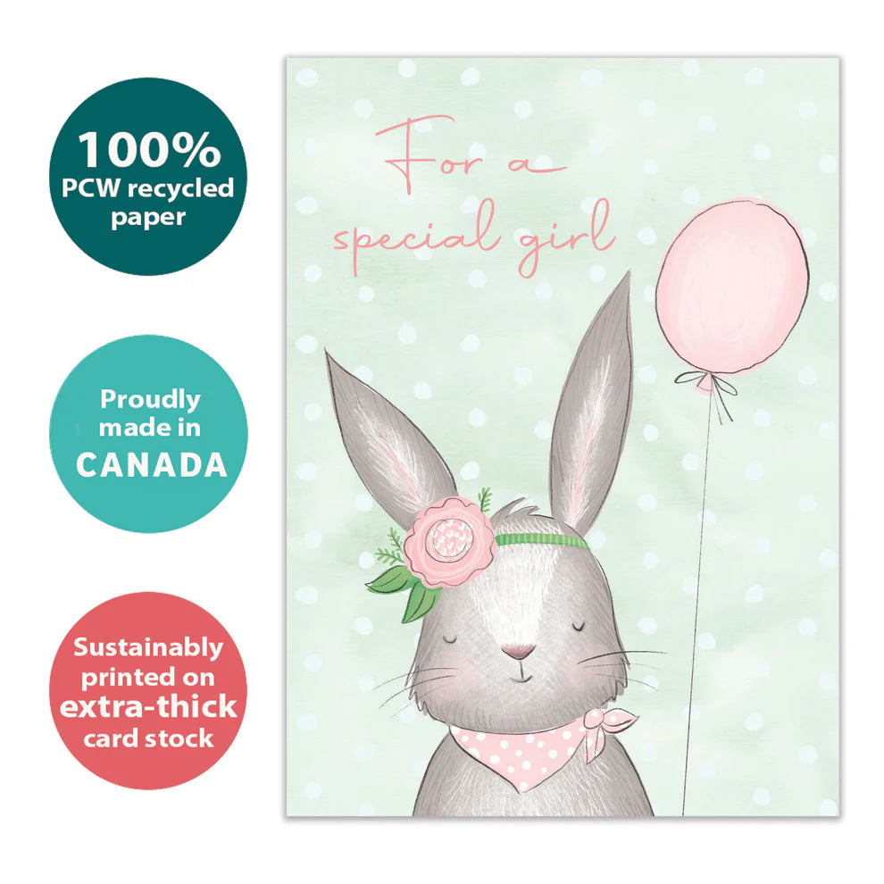 Tree Free Greetings For a Special Girl Birthday Card