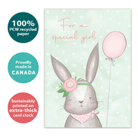 Tree Free Greetings For a Special Girl Birthday Card