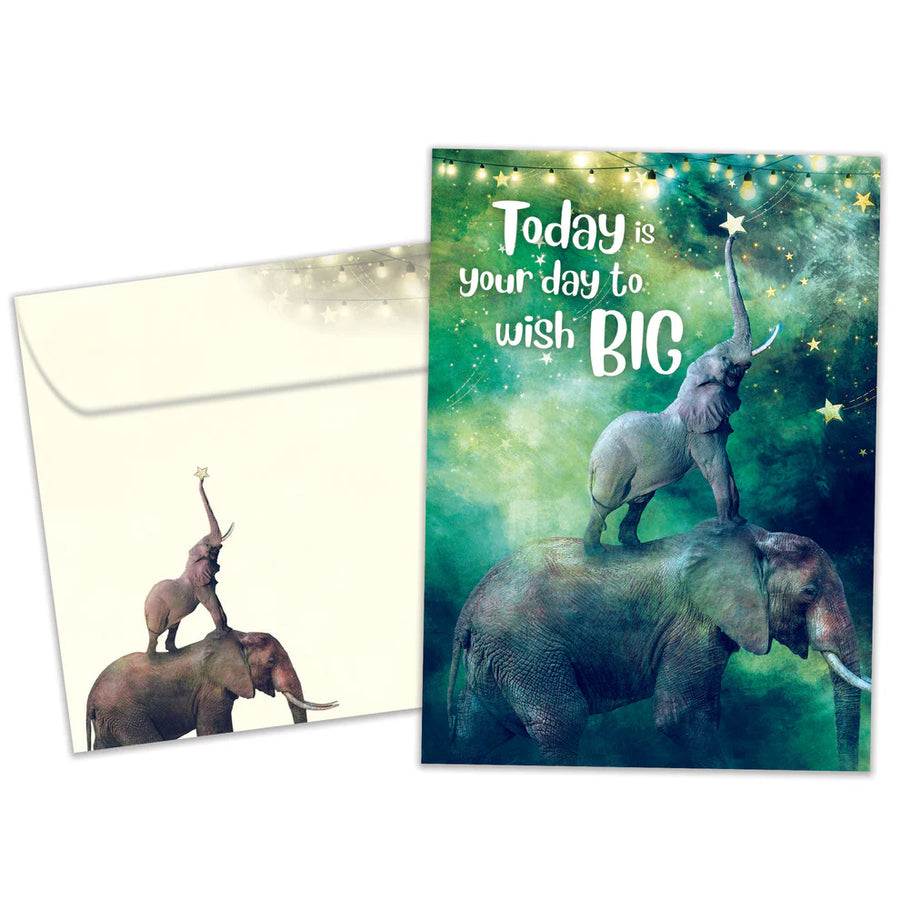 Tree Free Greetings Wish Big Birthday Card