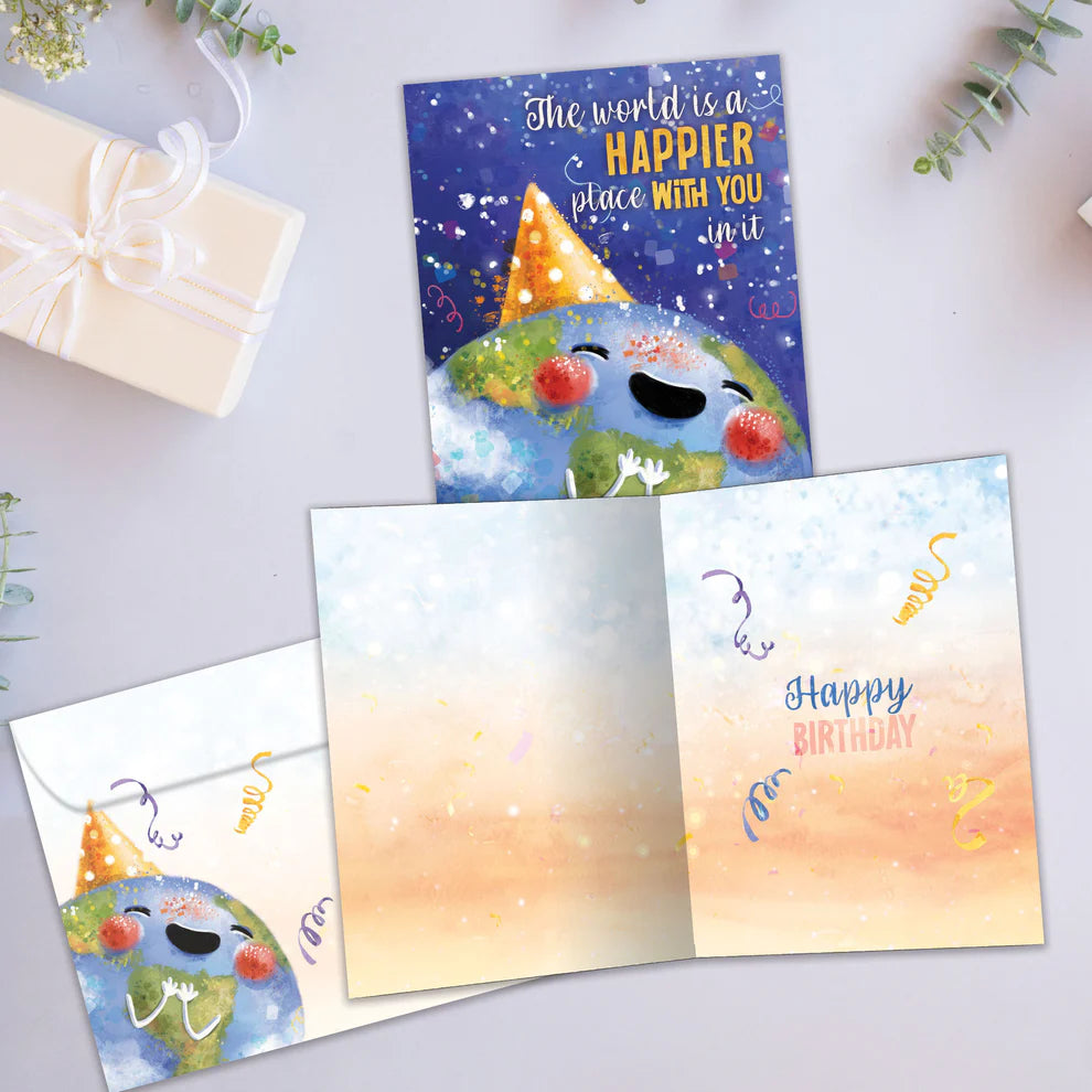 Tree Free Greetings Happier World  Birthday Card