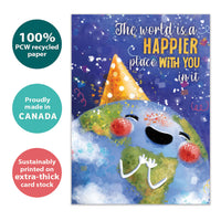 Tree Free Greetings Happier World  Birthday Card