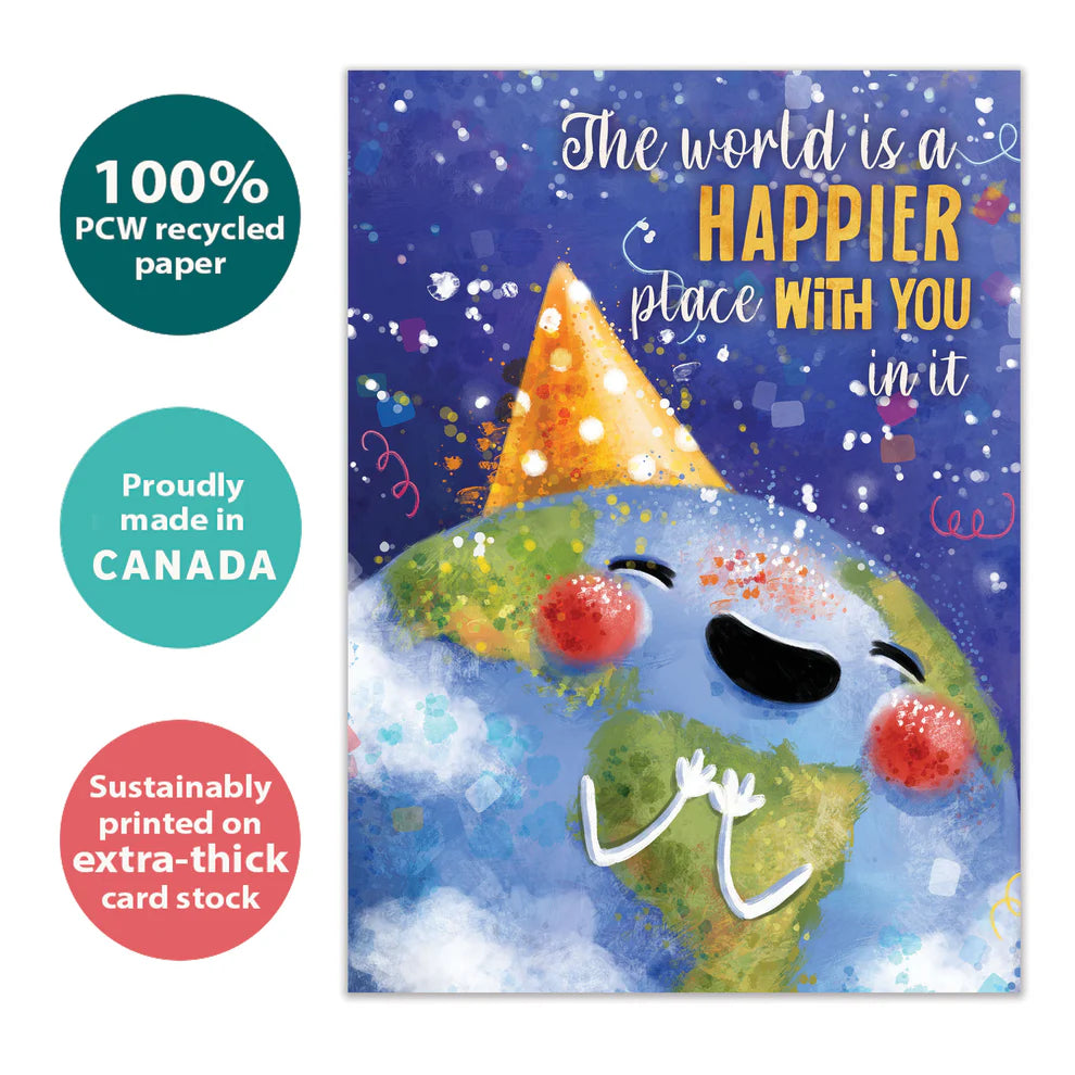 Tree Free Greetings Happier World  Birthday Card