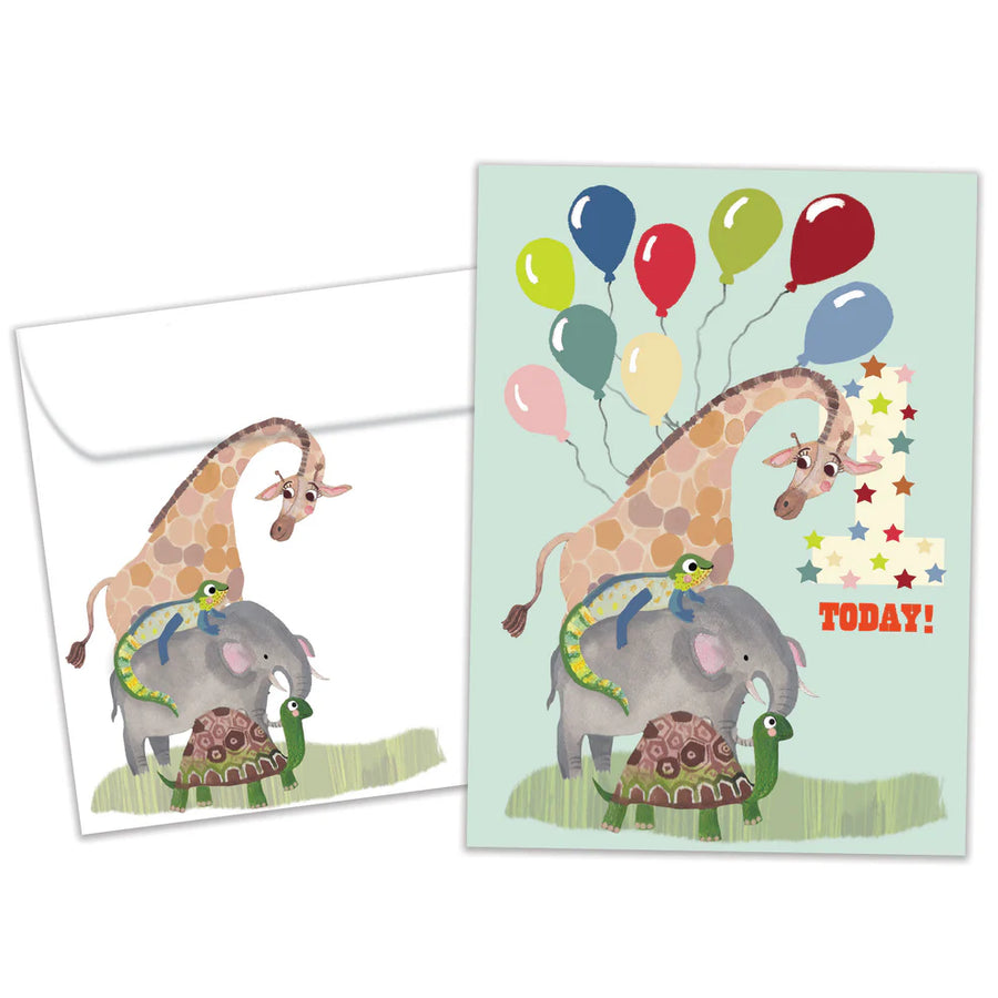 Tree Free Greetings Wonderful 1 Birthday Card
