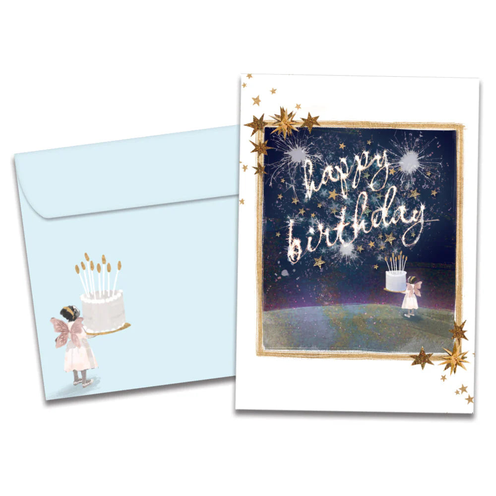 Tree Free Greetings Sparkly Day Birthday Card