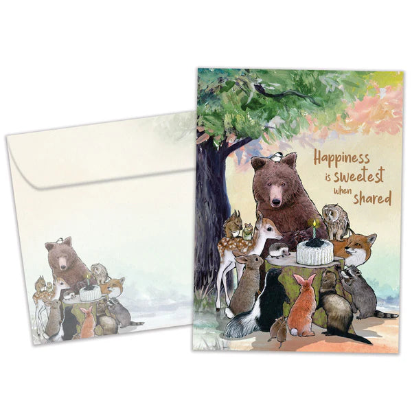 Tree Free Greetings Sweetest When Shared Birthday Card