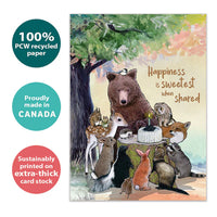 Tree Free Greetings Sweetest When Shared Birthday Card