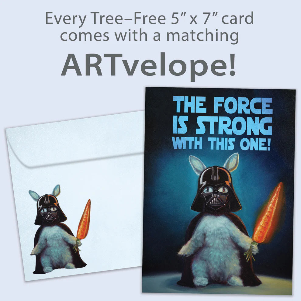 Tree Free Greetings Force Is Strong Boy Birthday Card