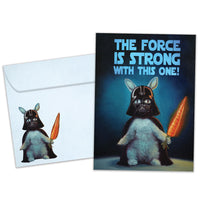 Tree Free Greetings Force Is Strong Boy Birthday Card