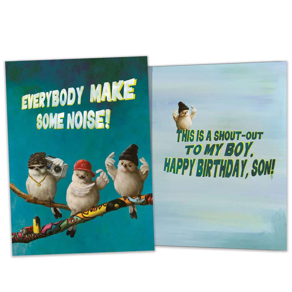 Tree-Free Make Some Noise Son Card