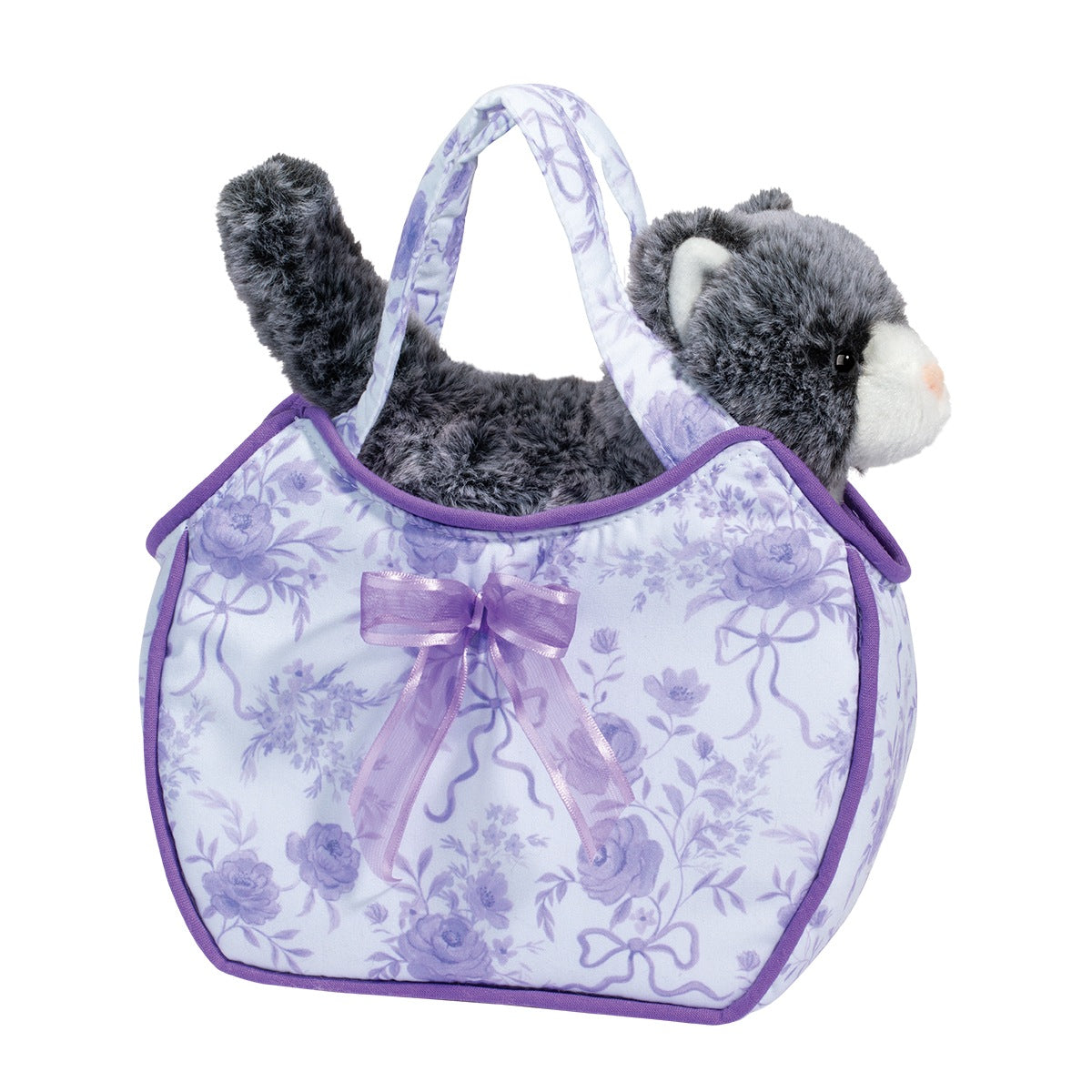 Douglas Toys Fancy Flower Sak With Cat