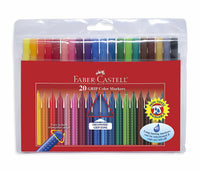 Faber-Castell Grip 20 Colour Marker Wallet