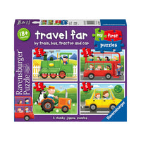 ravensburger my first puzzles Travel Far  2, 3, 4, 5 pieces