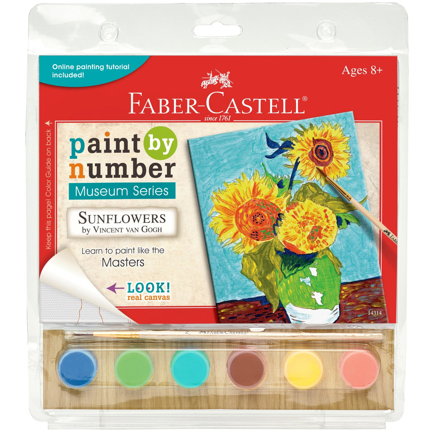 Faber-Castell Sunflowers Paint By Number Museum Series